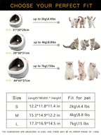 1pc Gray Cat-Shaped Pet Bed Suitable For Small & Medium-Sized Cats And Dogs, All Seasons Puppy Keep Dog Bed Cat Bed