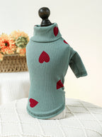 1pc Pet Sweatshirt For Small/Medium Dogs & Cats, Valentine's Day Outfit