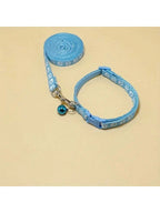 1pc Light Purple Collar And Leash Set With Adjustable Size For Small Pets