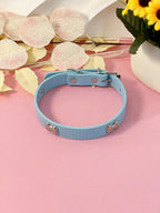 Pet Supplies Dog Collar, Punk Style Pu Leather Bone Shape Neckband, Multi-Color Options For Small, Medium And Large Dogs