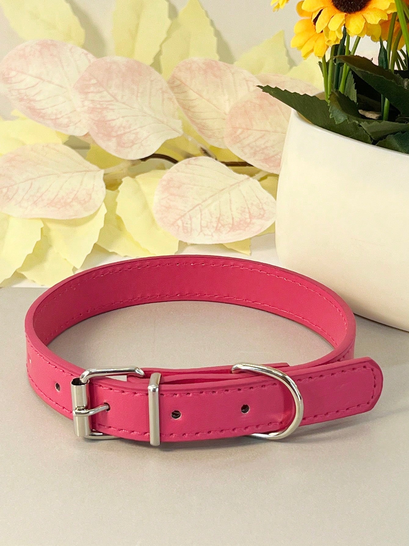 Pet Supplies, Punk Style Pu Leather Multi-Color Dog Collar For Medium And Small Sized Dogs