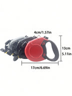 Retractable Dog Leash Automatic Extending Nylon Rope For Large Dogs Walking