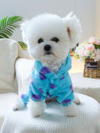 1pc Pet Clothes Universal Costume Clothing For Dogs And Cats, Cute Flower Dinosaur Transformation Costume For Small Dogs And Puppies (Chihuahua, Etc.)