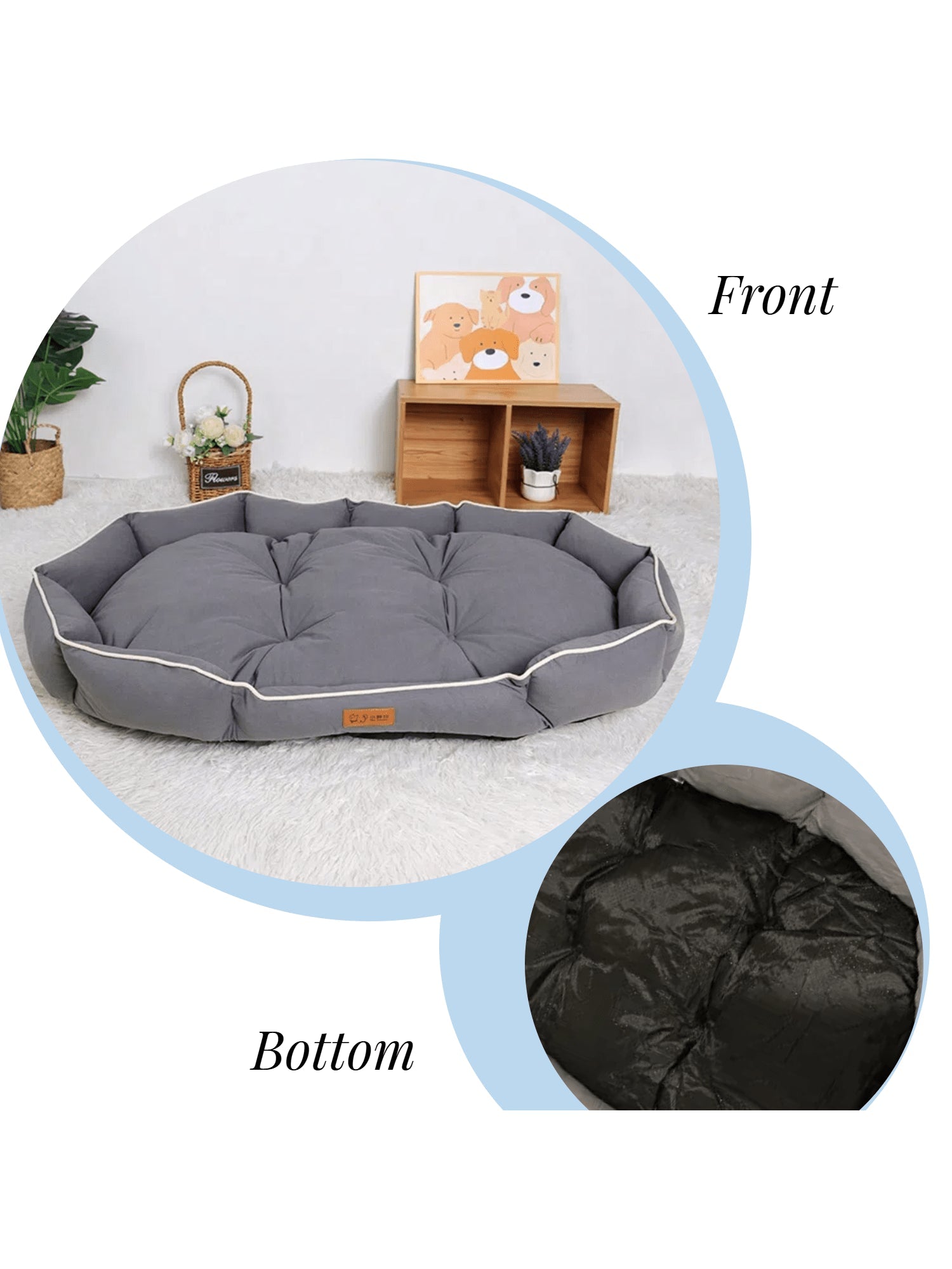 1pc Suede-Like Pet Bed, Suitable For Cats And Small/Medium-Sized Dogs Of All Breeds, Cat/Dog House, Pet Mat