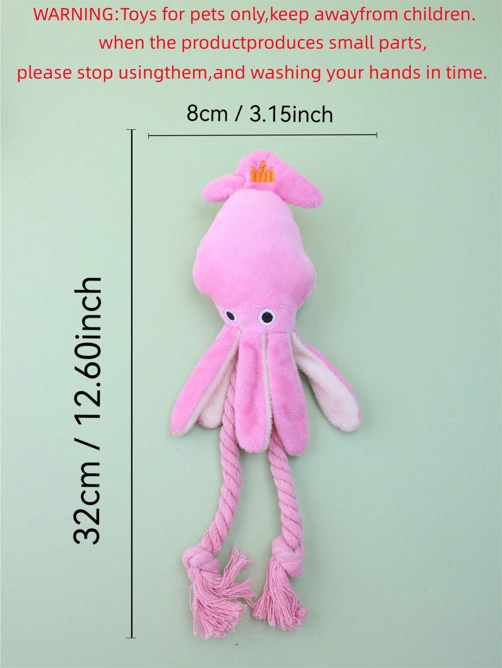 A New Dog Doll Octopus Plush Doll For Grinding Teeth And Cleaning, Suitable For Golden Retrievers, Teddy & Poodle Breeds, Pet Dolls For Entertainment Only
