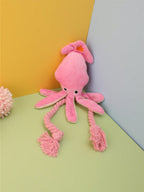 A New Dog Doll Octopus Plush Doll For Grinding Teeth And Cleaning, Suitable For Golden Retrievers, Teddy & Poodle Breeds, Pet Dolls For Entertainment Only