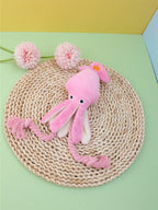 A New Dog Doll Octopus Plush Doll For Grinding Teeth And Cleaning, Suitable For Golden Retrievers, Teddy & Poodle Breeds, Pet Dolls For Entertainment Only