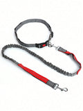 1 Piece Dog Leash With Elastic Reflective Thread, Pet Supplies For Outdoor Walking, Running
