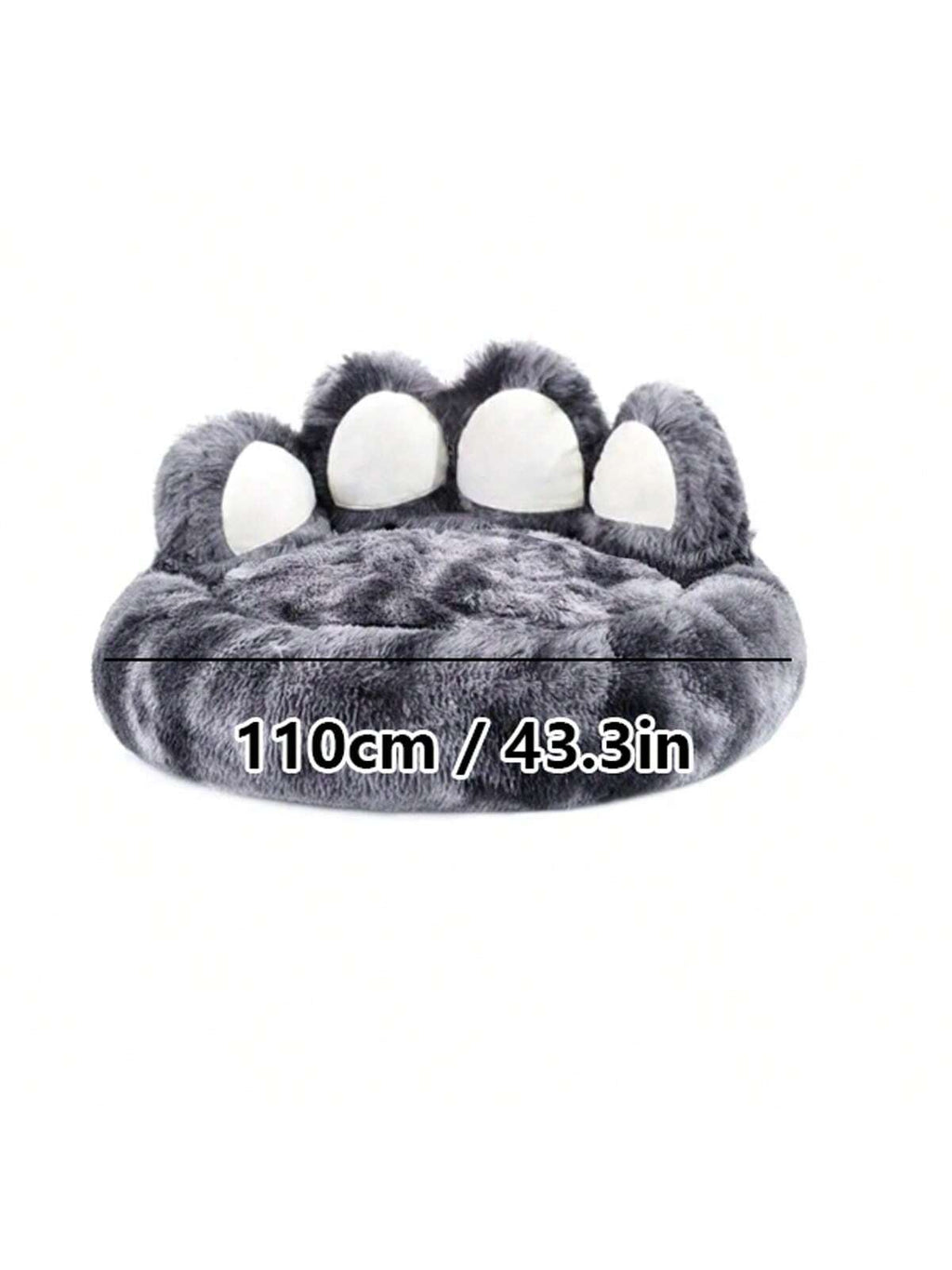 27in  35in  43in  Calming Dog Beds For Large Dogs, Faux Fur Donut Cuddler Dog Bed, Round Fluffy Pillow, Washable Pet Bed For Dogs