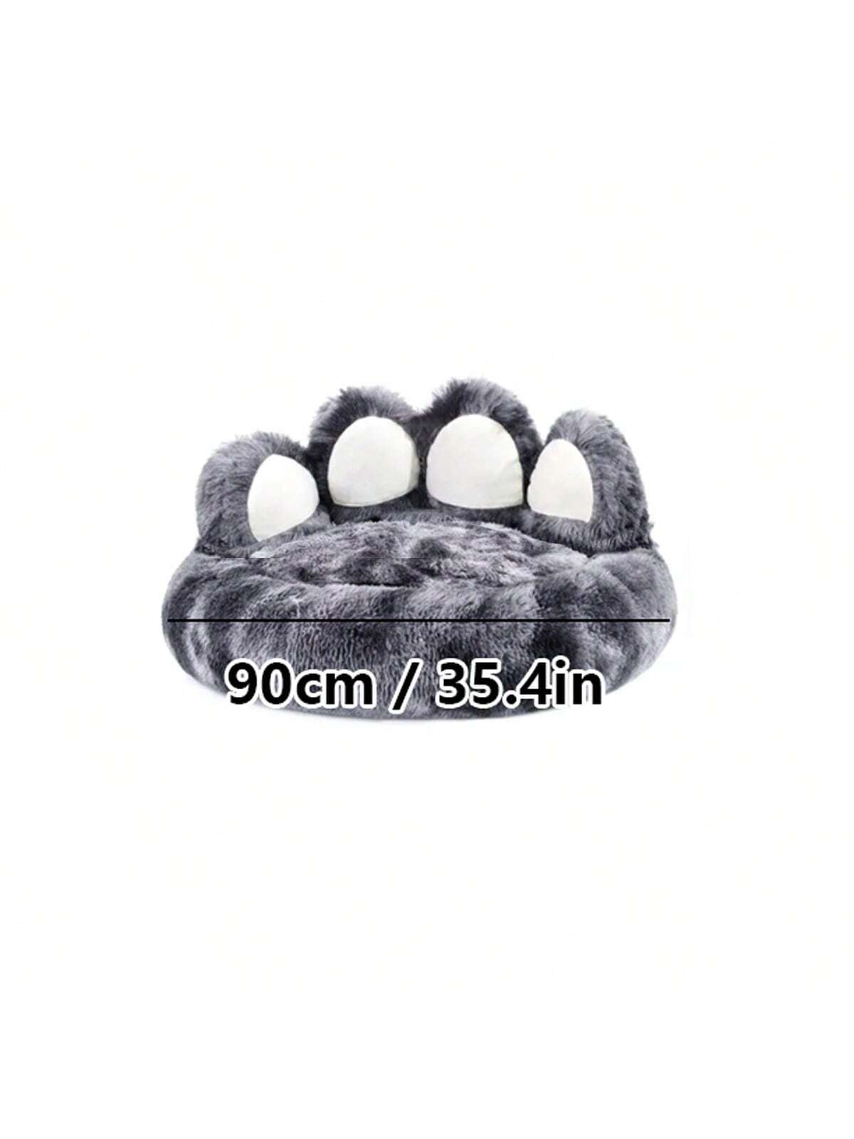 27in  35in  43in  Calming Dog Beds For Large Dogs, Faux Fur Donut Cuddler Dog Bed, Round Fluffy Pillow, Washable Pet Bed For Dogs