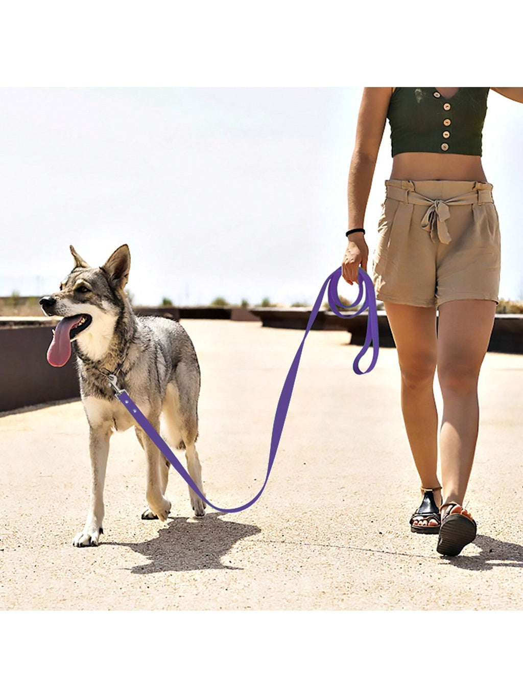 Waterproof Dog Leash Long Pvc Pet Leashes Easy To Clean Rope For Dogs Walking Traning Lead 1.8m/3m/5m/10m/15m