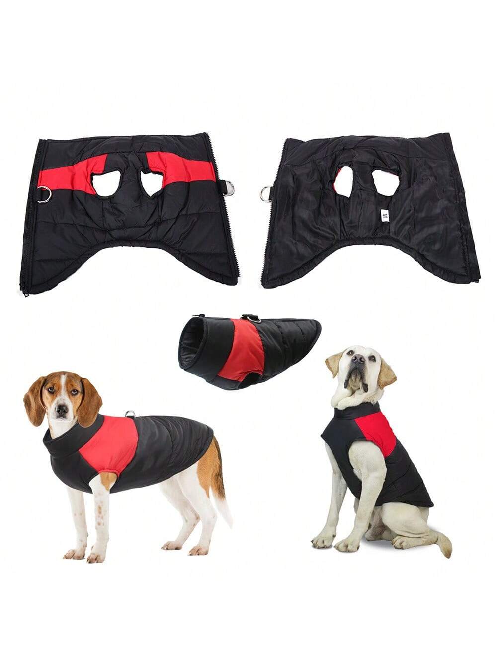 Winter Warm Waterproof Dog Jacket For Small Medium Large Dogs Clothes Chihuahua Vest Labrador French Bulldog Costume Pet Apparel