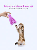 Cat Toys, Octopus Cat Stick Set, Three Section Cat Stick Assembly, Cat Rod, Cat Toys, Kitten Kitten, Kitten, Grind Teeth, Cat Toys, Biting Cat Toys, Playing Interactive Toys