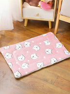 Luxury Plush Pet Blanket, Thick Warm Breathable Soft Comfortable Pet Cat Dog Bed Mat,Machine Washable, Indoor Blanket Suitable For All Sizes Of Pets In Winter