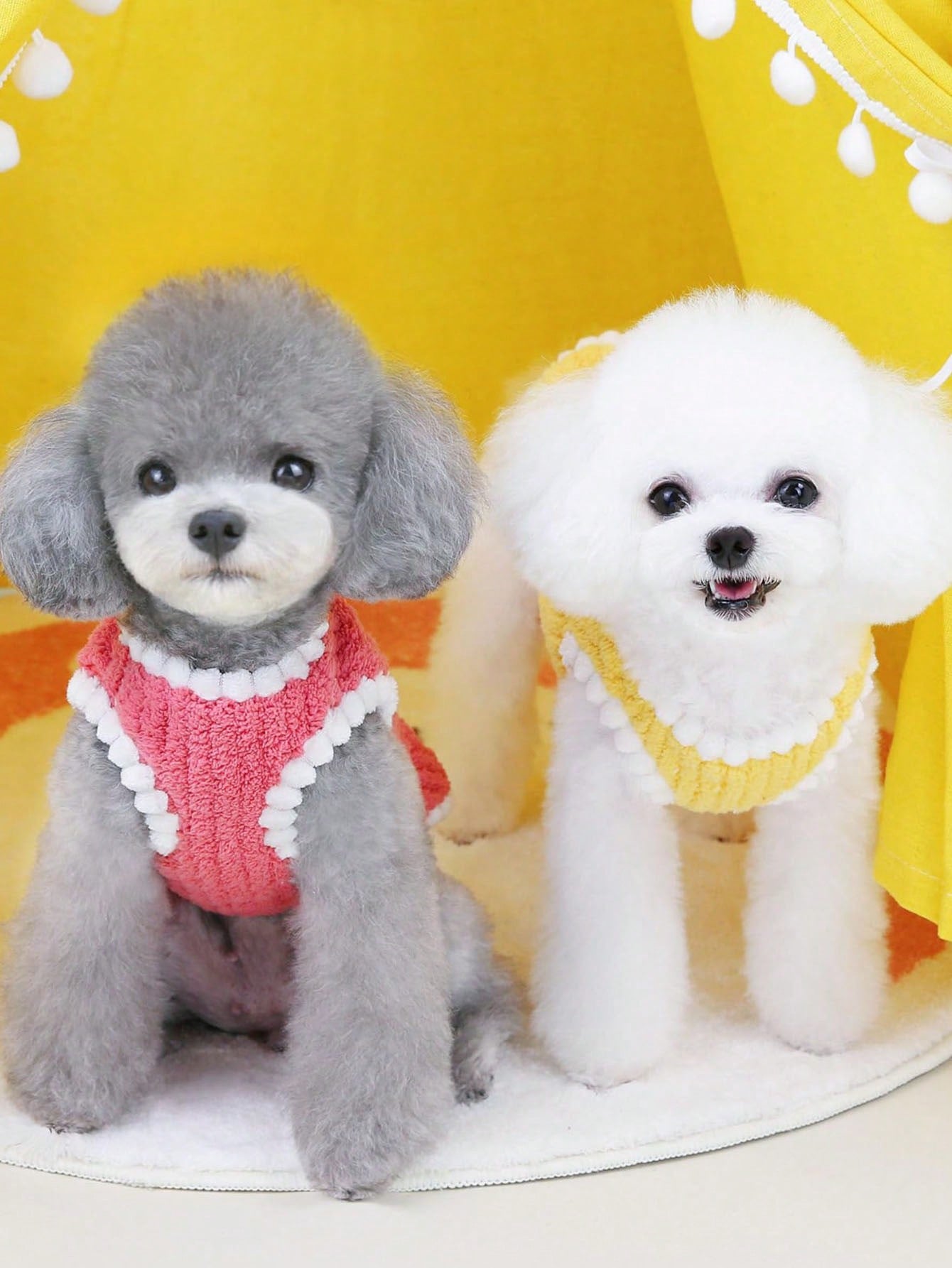Soft & Warm Knitting Sleeveless Dog/Cat Sweater, Comfortable Pet Clothing For Dogs & Cats, Suitable For All Seasons, Autumn/Winter