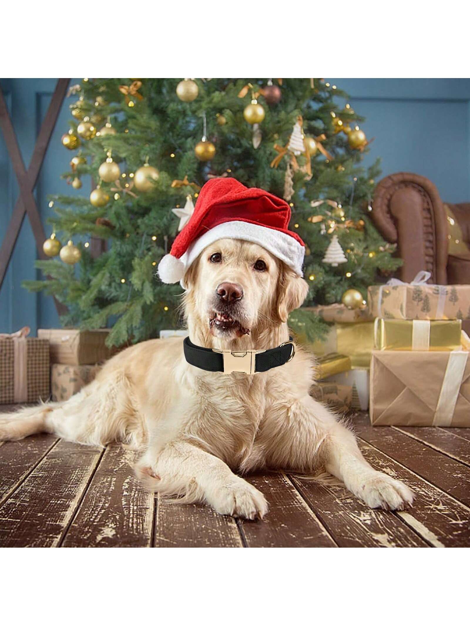 Soft Velvet Dog Collar, Heavy Duty Dog Collar With Quick Release Metal Buckle, Suitable For Small, Medium And Large Dogs, Can Be Gift For Your Pet