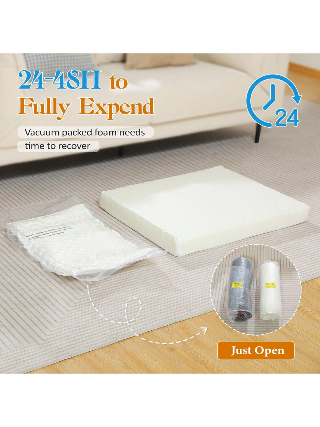 Orthopedic Dog Bed Removable Washable Cover Non-Slip Bottom Dog Sofa Bed,