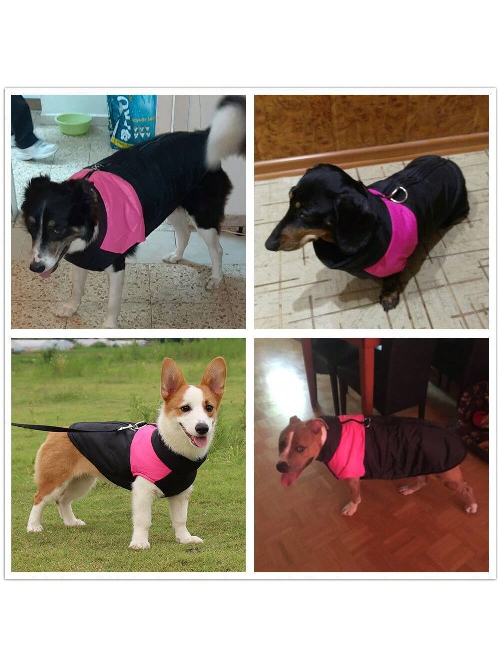 Winter Warm Waterproof Dog Jacket For Small Medium Large Dogs Clothes Chihuahua Vest Labrador French Bulldog Costume Pet Apparel