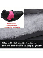 Winter Warm Waterproof Dog Jacket For Small Medium Large Dogs Clothes Chihuahua Vest Labrador French Bulldog Costume Pet Apparel