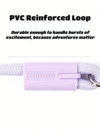 Dopamine Color Dog Leash, Explosion-Proof Colorful Nylon Round Rope For Walking Dogs Outdoor