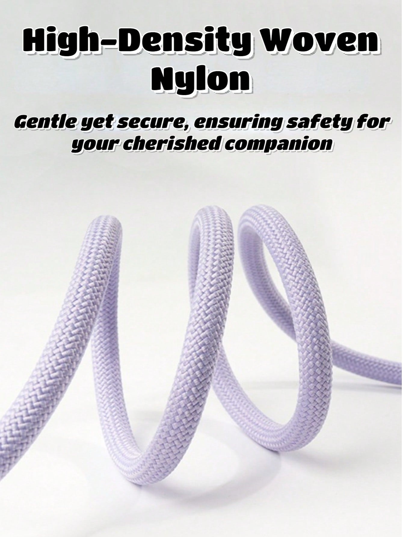 Dopamine Color Dog Leash, Explosion-Proof Colorful Nylon Round Rope For Walking Dogs Outdoor