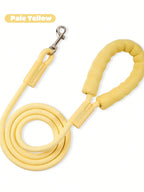 Dopamine Color Dog Leash, Explosion-Proof Colorful Nylon Round Rope For Walking Dogs Outdoor