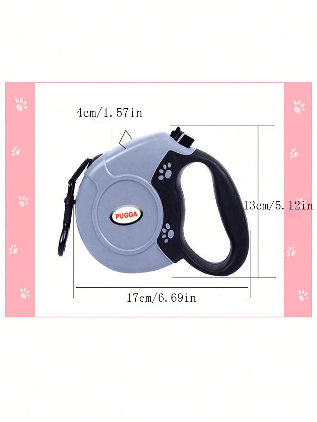 Retractable Dog Leash Automatic Extending Nylon Rope For Large Dogs Walking