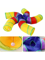 Foldable Cat Tunnel Toy, Let Your Feline Friends Play To Their Heart's Content