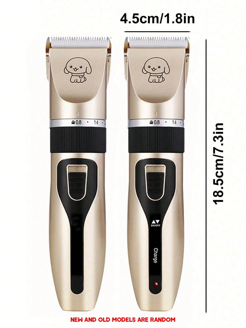 USB Rechargeable Dog Hair Clipper, Cordless Dog Grooming Kit, Cat Hair Trimmer, Pet Grooming Tools