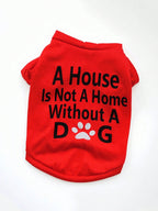 2pcs Dog Clothes Summer Lightweight Cute Breathable Small Dog Vest T-Shirt Suit, For Small/Medium Breeds