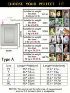 1pc Polyester Star & Heart Breathable Washable Thick Pet Bed Mat For Medium-Small Cats & Dogs, All Seasons (Teddy/Bichon Frise)