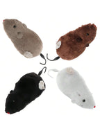 Color Random Kitten Toys Interactive Running Mouse Plush Toys Mouse Cat Toys Winding Up Racing Mouse Kitten Filling Mobile Pet Cat Outdoor Kitten Play Battery-Free Mechanical Mouse Toy Lifelike Simulation, Helps Consume Feline Energy