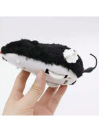 Color Random Kitten Toys Interactive Running Mouse Plush Toys Mouse Cat Toys Winding Up Racing Mouse Kitten Filling Mobile Pet Cat Outdoor Kitten Play Battery-Free Mechanical Mouse Toy Lifelike Simulation, Helps Consume Feline Energy