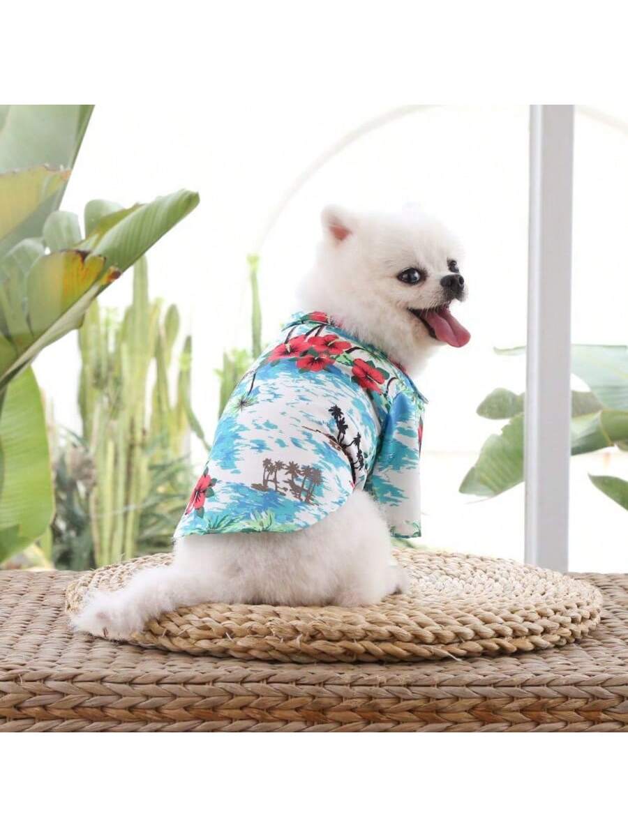 Cat/Dog Pet Summer Clothes, Lightweight For Small-Medium Breed Dogs Like Labrador, Poodle, Golden Retriever, Puppy