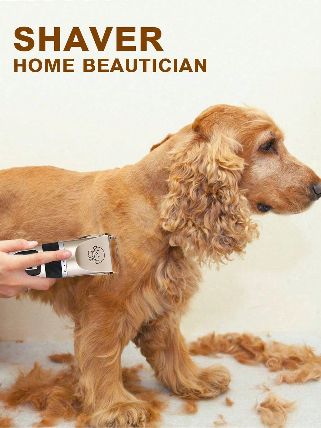 USB Rechargeable Dog Hair Clipper, Cordless Dog Grooming Kit, Cat Hair Trimmer, Pet Grooming Tools