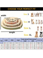 1pc Suede Oval Waterproof And Detachable Pet Bed For Large Dog Or Cat, Suitable For All Seasons With High-End Appearance, Universal For Pets
