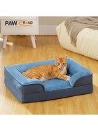 Orthopedic Dog Bed Removable Washable Cover Non-Slip Bottom Dog Sofa Bed,