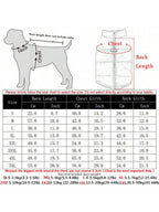 Winter Warm Waterproof Dog Jacket For Small Medium Large Dogs Clothes Chihuahua Vest Labrador French Bulldog Costume Pet Apparel