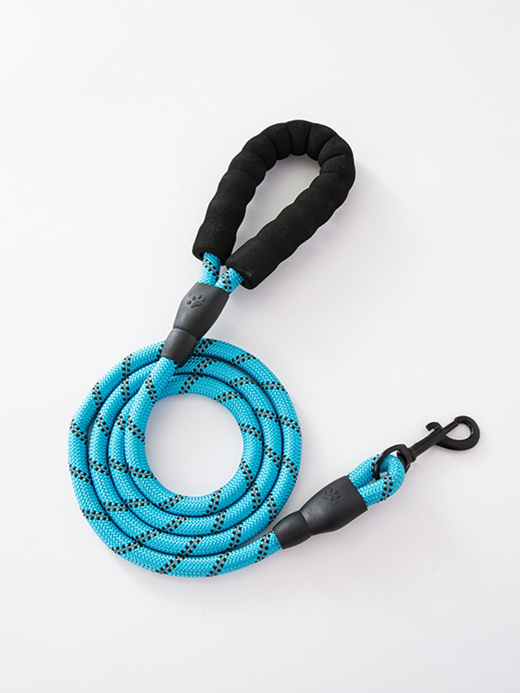 Reflective Nylon Pet Leash, Durable Anti-Pulling Dog Walking Lead Rope With Foam Handle, Comfortable & Sturdy
