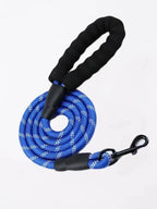 Reflective Nylon Pet Leash, Durable Anti-Pulling Dog Walking Lead Rope With Foam Handle, Comfortable & Sturdy