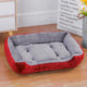 Color Square Winter Soft Warm House Dog Bed Dog Waterproof Bed Pet Bed Large Medium Small Dog House