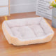 Color Square Winter Soft Warm House Dog Bed Dog Waterproof Bed Pet Bed Large Medium Small Dog House