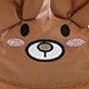 1pc Pet Accessories, Cute Cartoon Sunhat For Small Dogs, Teddy, Pomeranian, Happy Puppy Style, Casual & Fashionable - Small Brown Bear