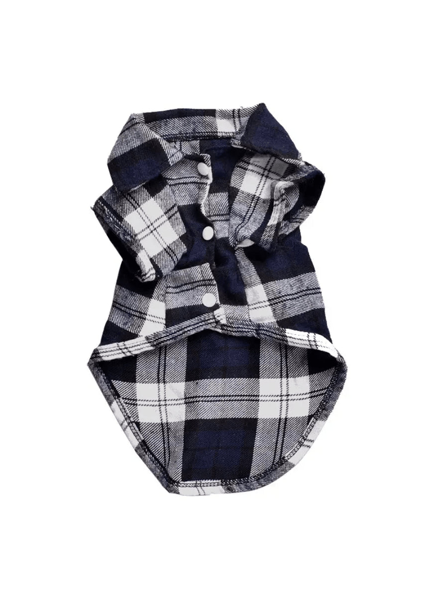 Plaid Dog Shirt Summer Pet Dog Clothes For Dogs T-Shirt Vest Puppy Pet Clothing For Dogs Outfits Chihuahua Yorkshire Para Perro