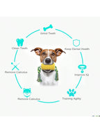 1pc Pet Dog Toy Grinding Stick, Bite Resistant, Bone Cleaning Toothbrush, Corn Belt Rope Pet Stick