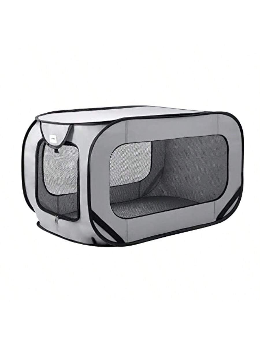 Pet Cage36in Portable Large Dog Bed Pop Up Dog Kennel Indoor Outdoor Crate For Pets Portable Car Seat Kennel Cat Bed Collection GreyYU