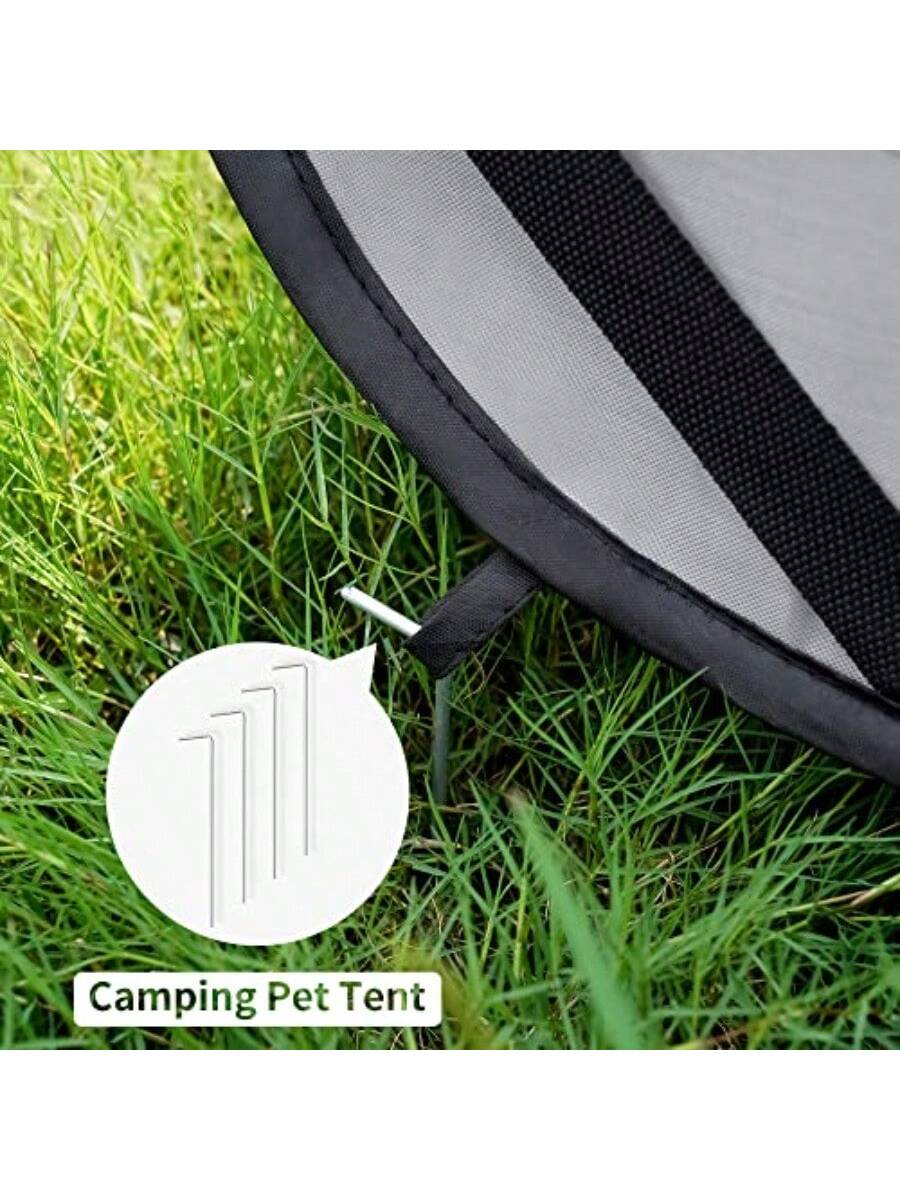 Pet Cage36in Portable Large Dog Bed Pop Up Dog Kennel Indoor Outdoor Crate For Pets Portable Car Seat Kennel Cat Bed Collection GreyYU