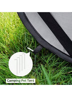 Pet Cage36in Portable Large Dog Bed Pop Up Dog Kennel Indoor Outdoor Crate For Pets Portable Car Seat Kennel Cat Bed Collection GreyYU