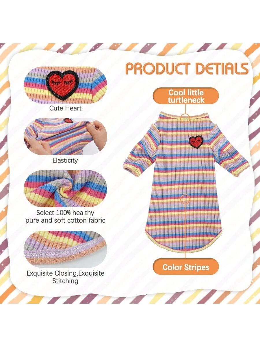 Long Haired Cat Summer ClothingHairless Cats Shirt Breathable Cat Daily Wear Clothes Stripe Vest Adorable Pajamas Jumpsuit Soft SkinFriendly