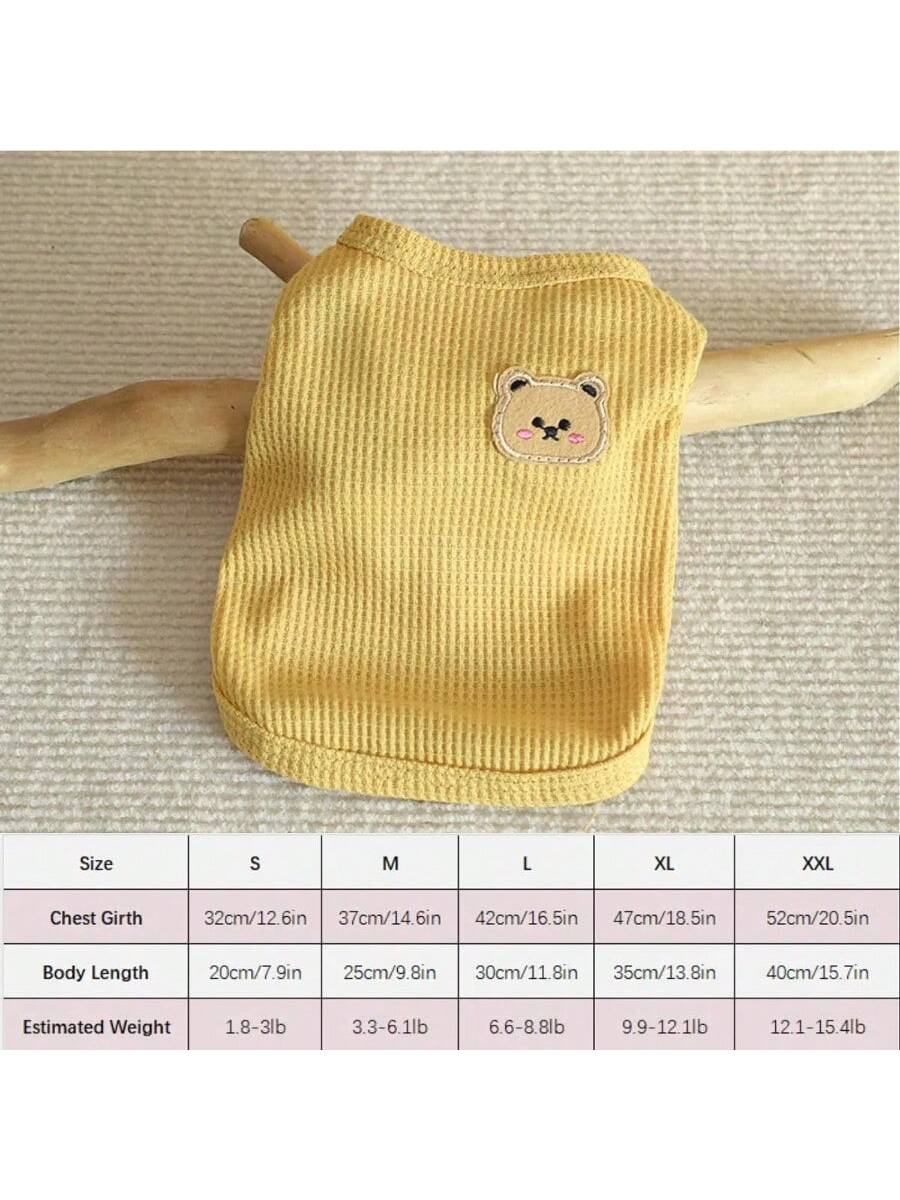 Long Haired Cat Summer Clothing4 Pieces Dog Shirts With Breathable And Comfort Small Medium Dog Cat Pet Clothing Spring Dog Outfits For Small Puppy Cat Pets Small Yellow